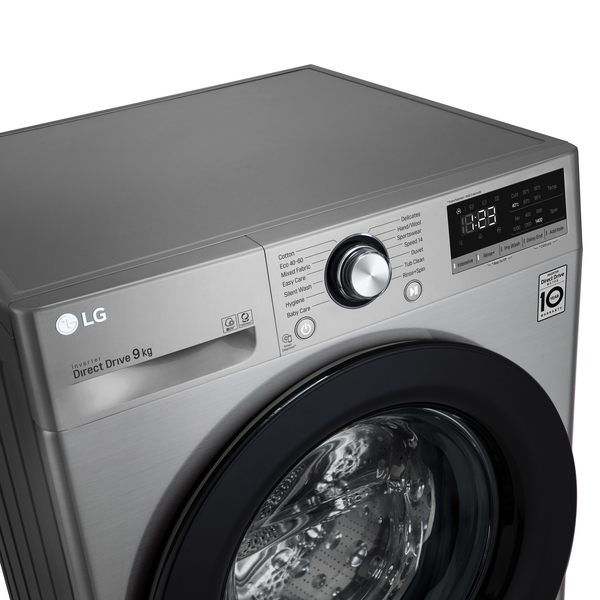 Quiet Mark LG V3 F4V309SNE AI DD™ 9kg Washing Machine